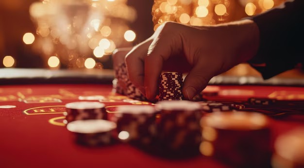 Live dealer table on a mobile device